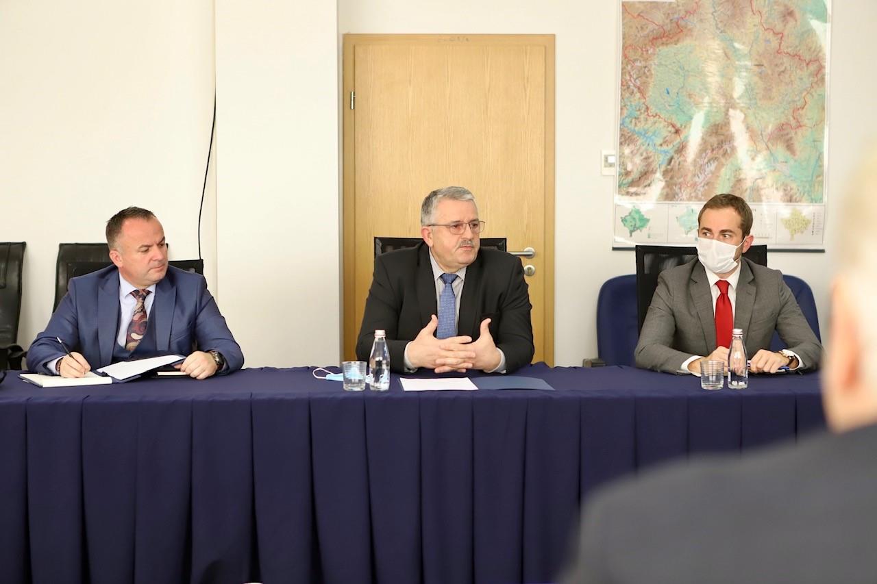 Ministri Veliu priti delegacionin e Komitetit për Parandalimin e Torturës